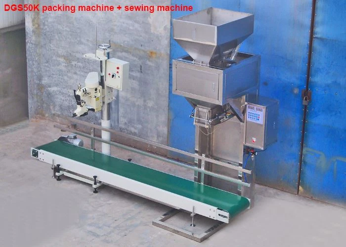 Wood pellet packing machine