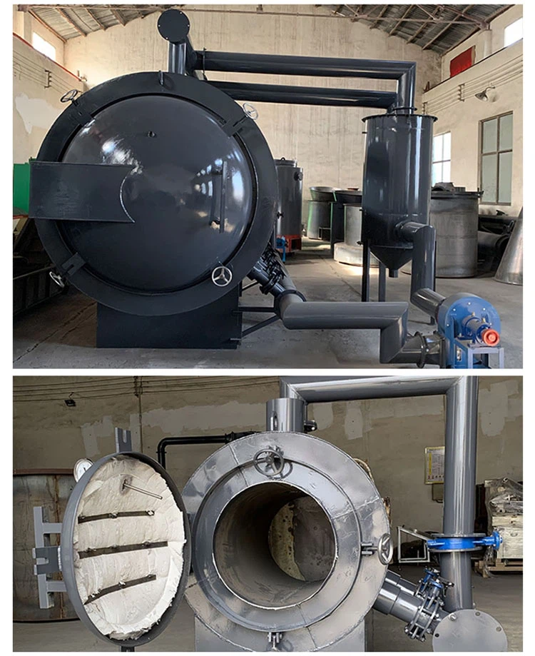 Charcoal carbonizing furnace