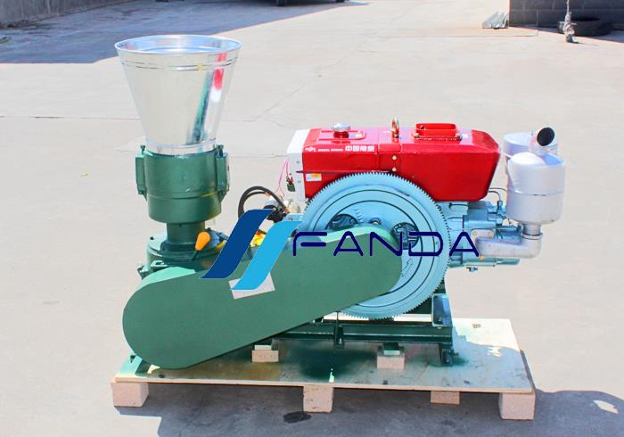 Mulino a pellet a stampo piatto diesel