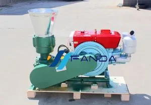 Mulino a pellet a stampo piatto diesel