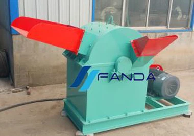 Frantoio per legno a doppia entrata