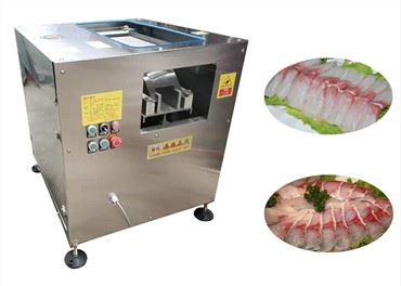 Grande e piccola macchina automatica per filetti di pesce commerciale affettatrice per pesci