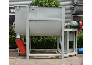 Miscelatore orizzontale di particelle di polvere